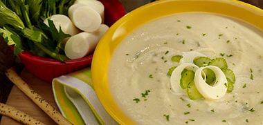 CREAMY HEART OF PALM SOUP